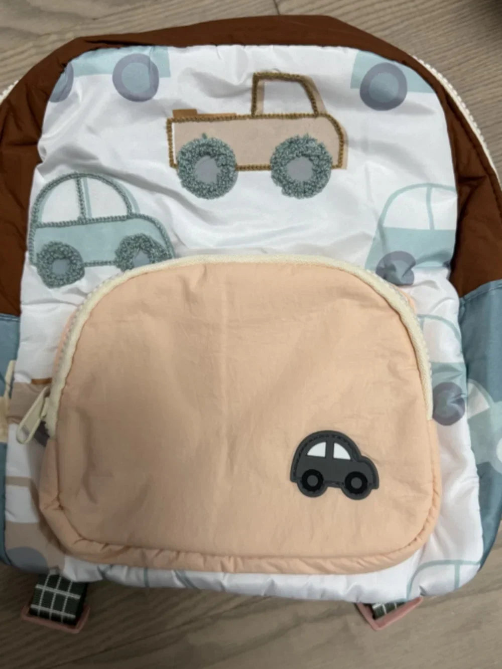 Car Embroidery, Children's Backpack, Personalized Name, Backpack, Walking Bag, Customized Diaper Bag For Boys And Girls