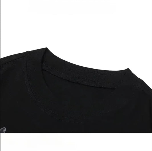 One Piece Japanese Anime Men's T-Shirt Cotton Y2K Harajuku Street Trend Boys Children's Boys and Girls Short Sleeves