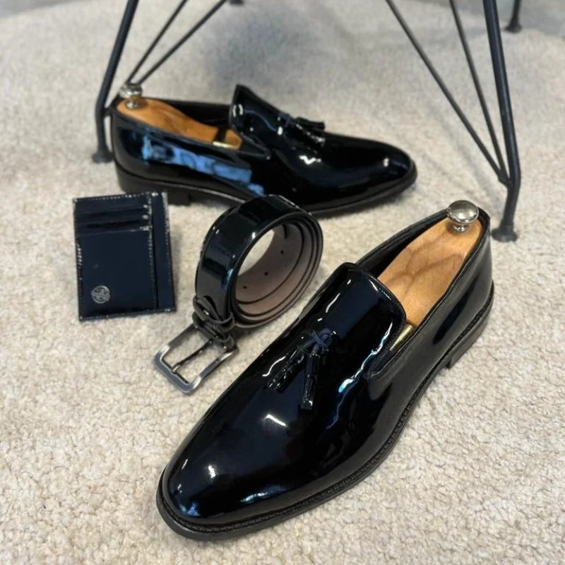 Mocassins Masculinos para Casamento – Sapatos Sociais Elegantes de Calçar