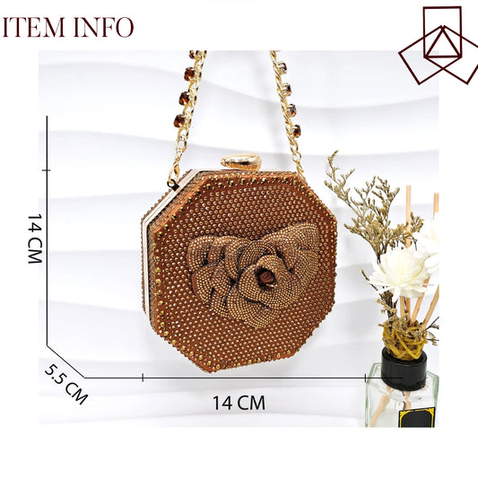 Personalized Design Diamond Shaped Bag With Pointed Stiletto Shoes Noble And Generous Decoration Full Of Diamonds