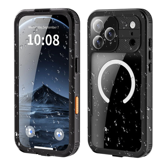 Magnetic Shockproof Dustproof IP68 Waterproof Phone Case for Apple 17Promax/ 17Pro /Air / 17 - Durable Protective Cover