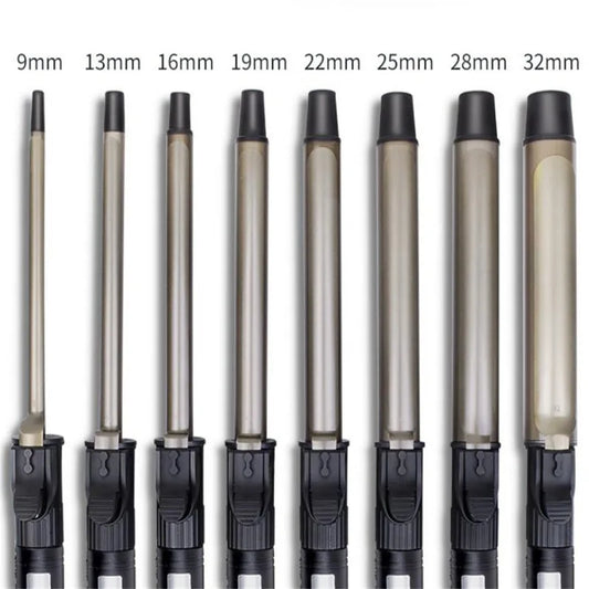 9/19/25/28/32mm ProfessionalAutomatic Rotating Curling Iron Temperature Display Ceramic Hair Curler Hair Curler Anti Scalding