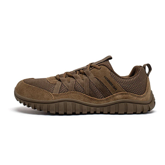 Unisex Wide Toe Sneakers Mesh Breathable Walking Shoes Non Slip Lace Up Sneakers