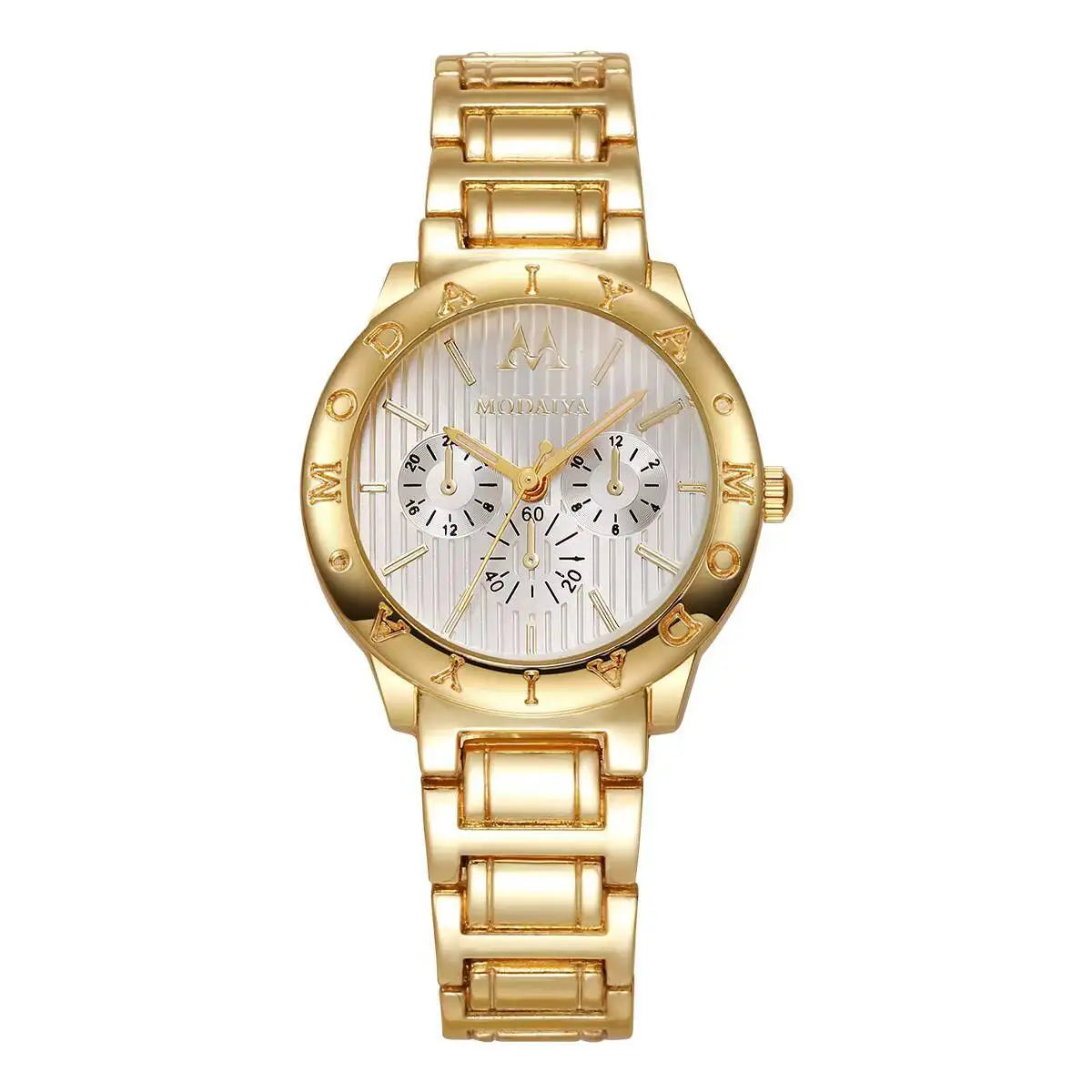 Luxury Stainless Steel Strap Women Watches Fashion Analog Quartz Wristwatches Reloj Mujer