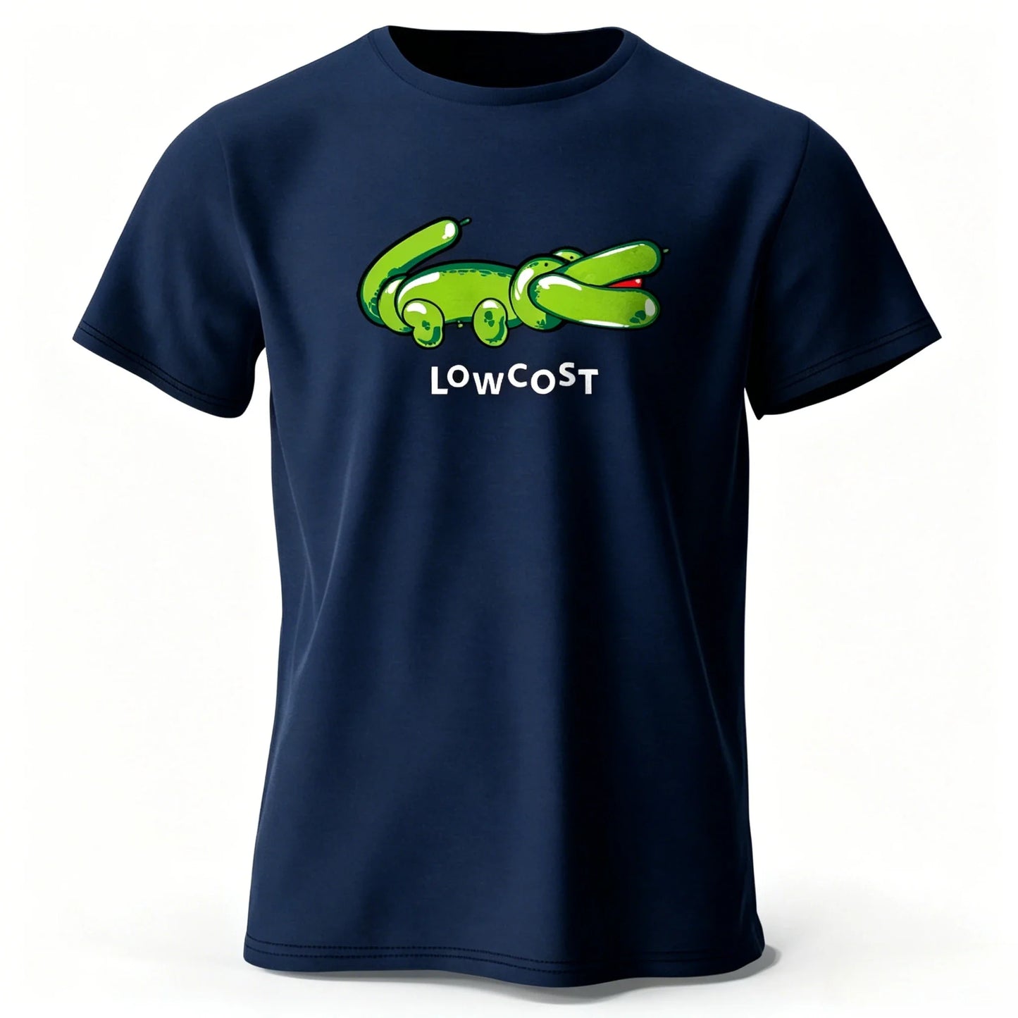 Men's Joke The Lowcost Printed T-Shirt Cotton Funny Graphic Tees Summer Tops Casual Streetwear Men's Clothing Women's T Shirt