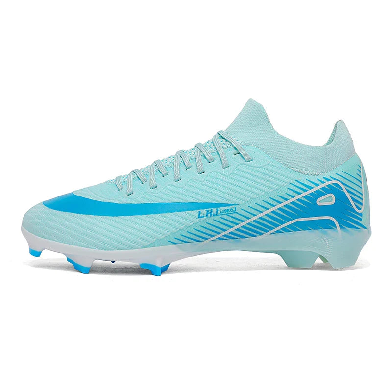 Childrens Football Shoes Anti Slip Wear-resistant FG Grass Training Sports Soccer Shoes for Teenager Futsal Court Football Boot