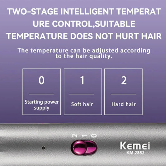 Ceramic Curling Iron 1 Barrel Hair Curler for Hair Rotating Produces Classic Curls for Use on Short Medium and Long Hair