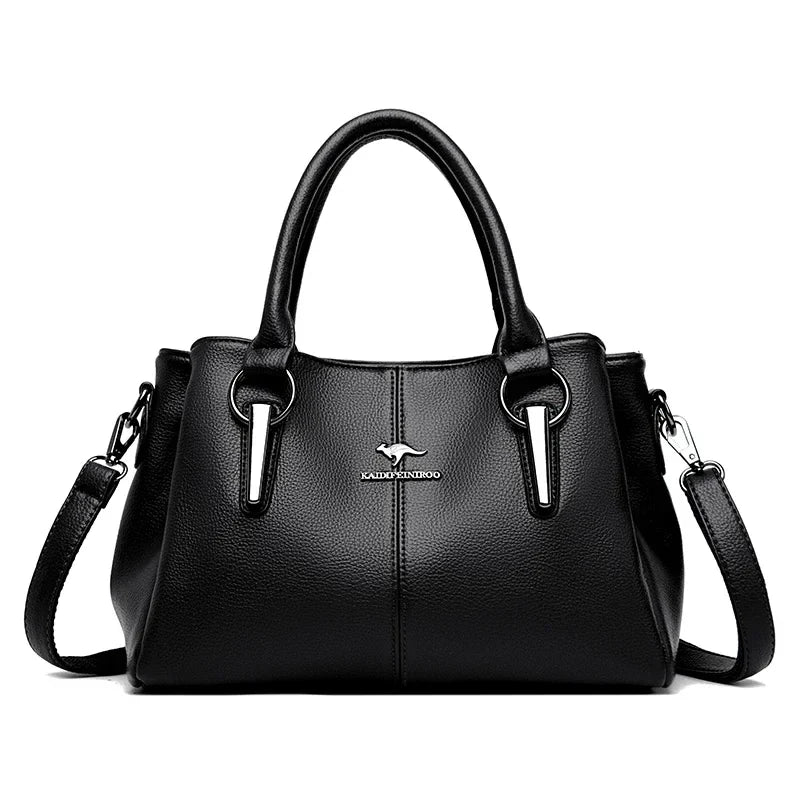 Genuine Fashion 3 Layers Luxury Handbags Women Bags Designer HIgh Quality Leather Crossbody Bags for Women 2024 Shoulder Bag