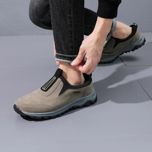 Tênis Masculino Indestrutível de Alta Qualidade, Respirável, Leve, Antiderrapante, para Corrida, Tênis Masculino Outdoor