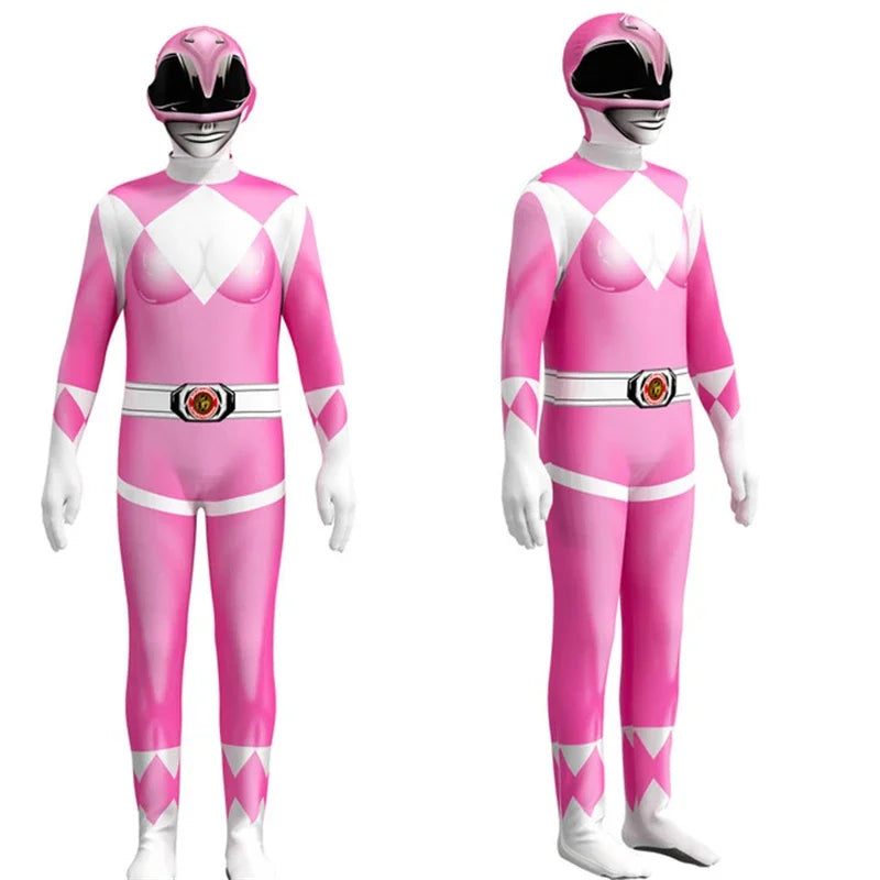 Adult Morpher Superhero Samurai Sentai Shinkenger Rangers Cosplay Fantasia Halloween Costume Mask for Men Boy