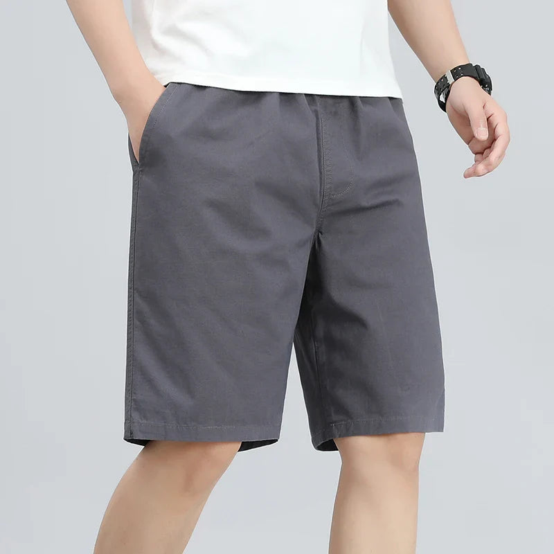 Plus Size Men's Shorts Streetwear Casual Cotton Summer Breathable Fitness Knee Shorts Sports Shorts Sweatwear 6XL