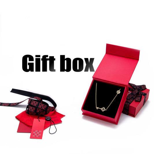 2025 Key Shape Jewelry Set Necklace Earrings Bracelet Ring Gold Plated Brass Zircon Adjustable Light Luxury Gift For Her Party