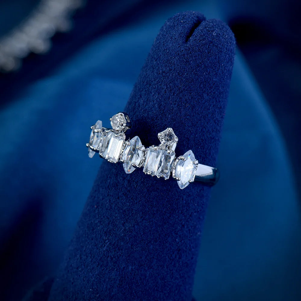 2026 Novo Conjunto de Joias de Noiva de 4 Peças Zircônia Cúbica Acessórios para Festa de Casamento Feminino para Dubai Arábia Saudita