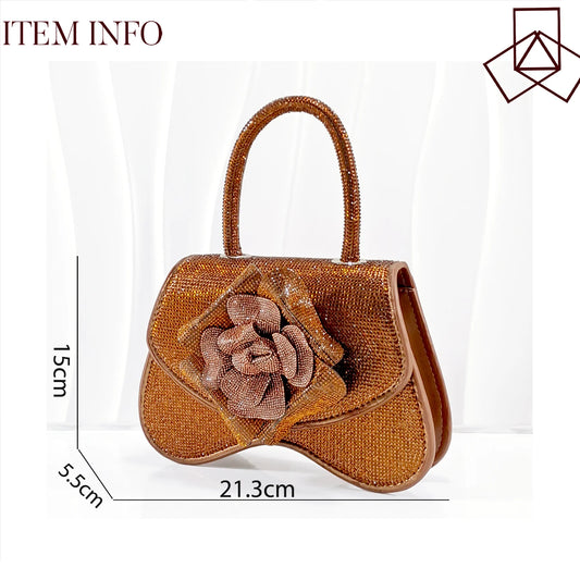 Spot Goods Nigeria High Quality Heels Pumps And Bag Handmade Flowers Fashion Design For Nigeria Wedding Party