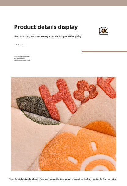 Household Thickened Warm Quilt Core Double-sided Velvet Lamb Wool Autumn Winter Blanket dormitory Warm Double-sided Velvet Core