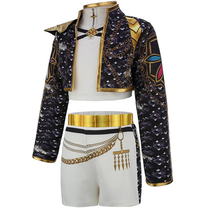 Halloween children's costumes Girls cosplay Costume Fashion girls suits Carnival theme party performance costumes