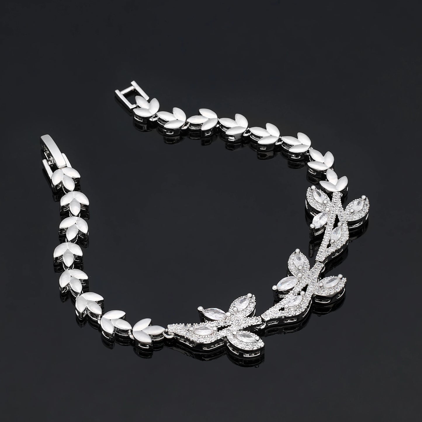 Conjunto De Joias De Casamento De Luxo Moderno 4 Peças Para Mulheres Conjunto De Joias De Noiva Zircônia Dubai Festa De Casamento 2024