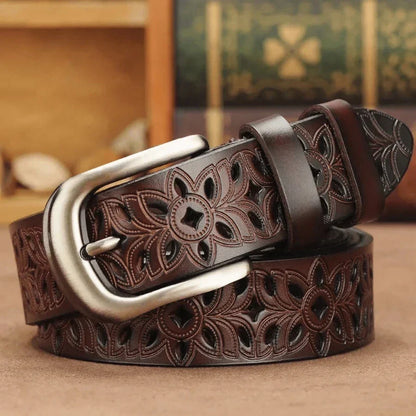High-Quality Wear-Resistant And Waterproof Pu Leather Black Business Casual Skirts Accessories women belts Jeans Vintage Belts