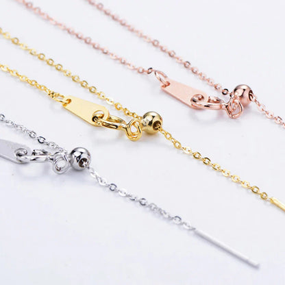 Adjusta Long Layered Pendant Necklace  Stainless Steel Necklace Chocker Necklaces for Women Fashion Jewelry YX26925