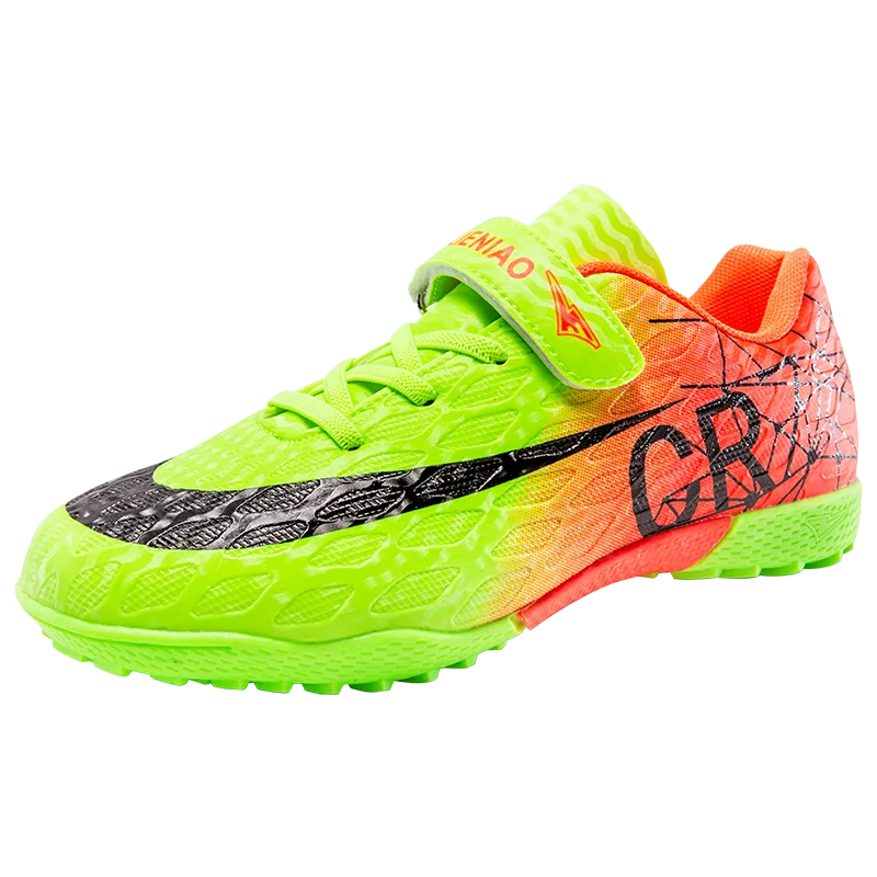Professional Kids Soccer Shoes Football Boots Ultralight Cleats Non-Slip Training Match Football Shoes For Boys And Girls