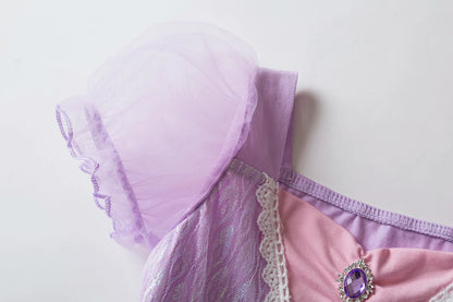 Princess Girl Sequined TUTU Ballet Dancing Dress Girl Party Costume Stage Show Fancy Outfit Children's Special Occasion Clothing