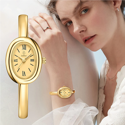 women's watch fashion new bracelet simple style with a gift box