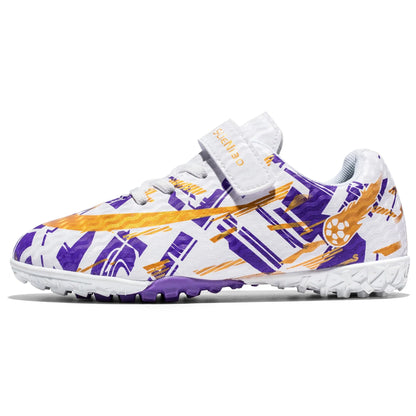 Kids Football Boots Soccer Shoes FG/TF School Football Boots Boys Girls Cleats Grass Sneakers Child Outdoor Athletic Training