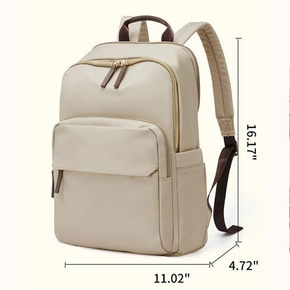 New Simple Large Capacity Backpack Women Travel Business Teacher Backpack Laptop Shoulder Bag Girl School Student Backpack Purse