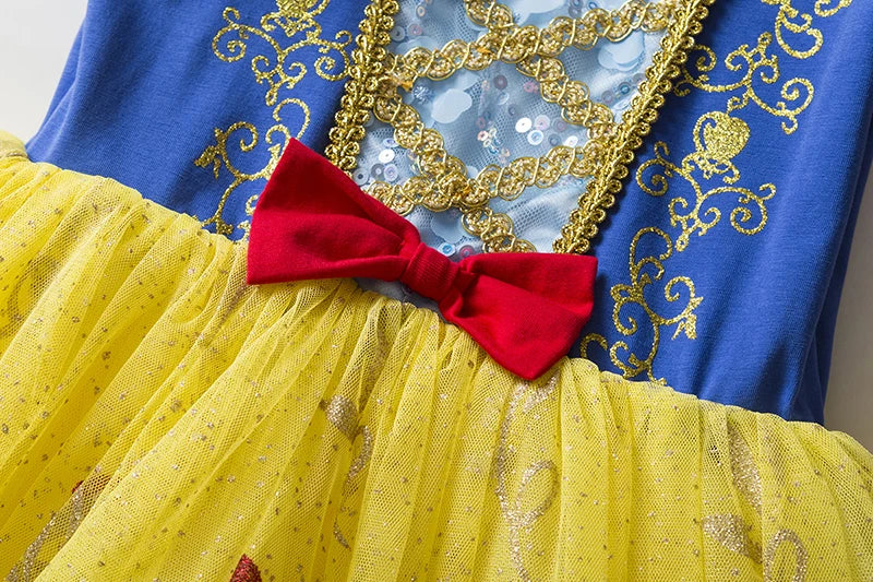 Princess Girl Sequined TUTU Ballet Dancing Dress Girl Party Costume Stage Show Fancy Outfit Children's Special Occasion Clothing