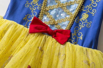 Princess Girl Sequined TUTU Ballet Dancing Dress Girl Party Costume Stage Show Fancy Outfit Children's Special Occasion Clothing