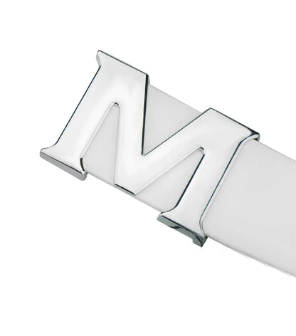 Women’s Leather Belts Removable Letter M Plate Buckle  High Quality PU Leather Belt  For Jeans Dress Halloween