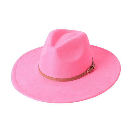 Hats Blank Hats for Burning Multicolor teardrop shaped Top 9.5cm Brim Unisex Jazz Hat Church Hat