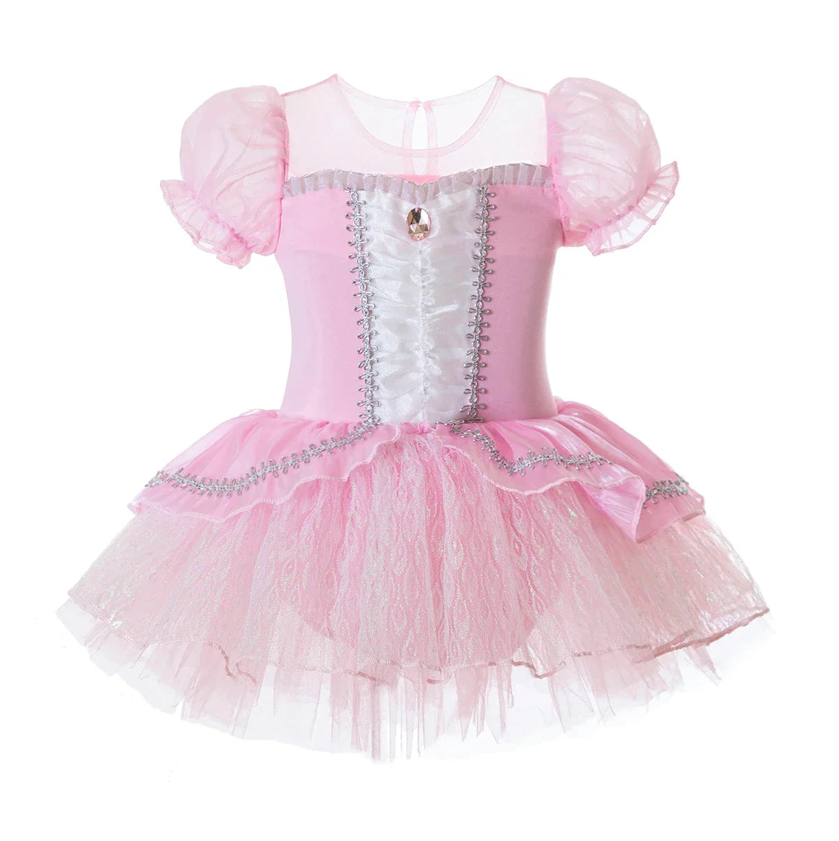 Princess Girl Sequined TUTU Ballet Dancing Dress Girl Party Costume Stage Show Fancy Outfit Children's Special Occasion Clothing