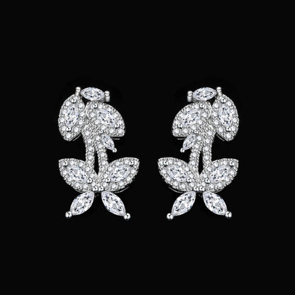 Conjunto De Joias De Casamento De Luxo Moderno 4 Peças Para Mulheres Conjunto De Joias De Noiva Zircônia Dubai Festa De Casamento 2024