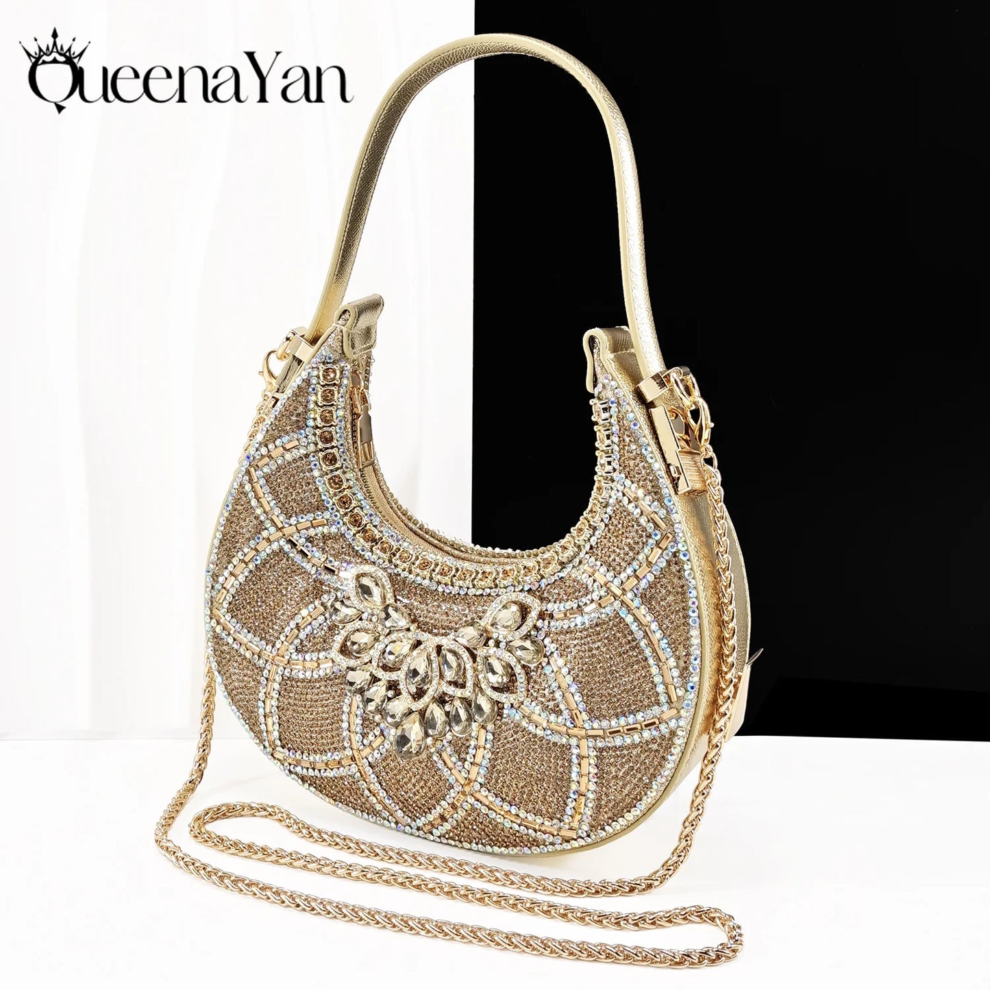 African Shoe and Bag Set for Wedding Women Shoes and Bag To Match Set with Rhinestone Italy Pumps Women Shoes Luxury