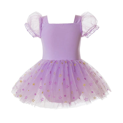 Princess Girl Sequined TUTU Ballet Dancing Dress Girl Party Costume Stage Show Fancy Outfit Children's Special Occasion Clothing