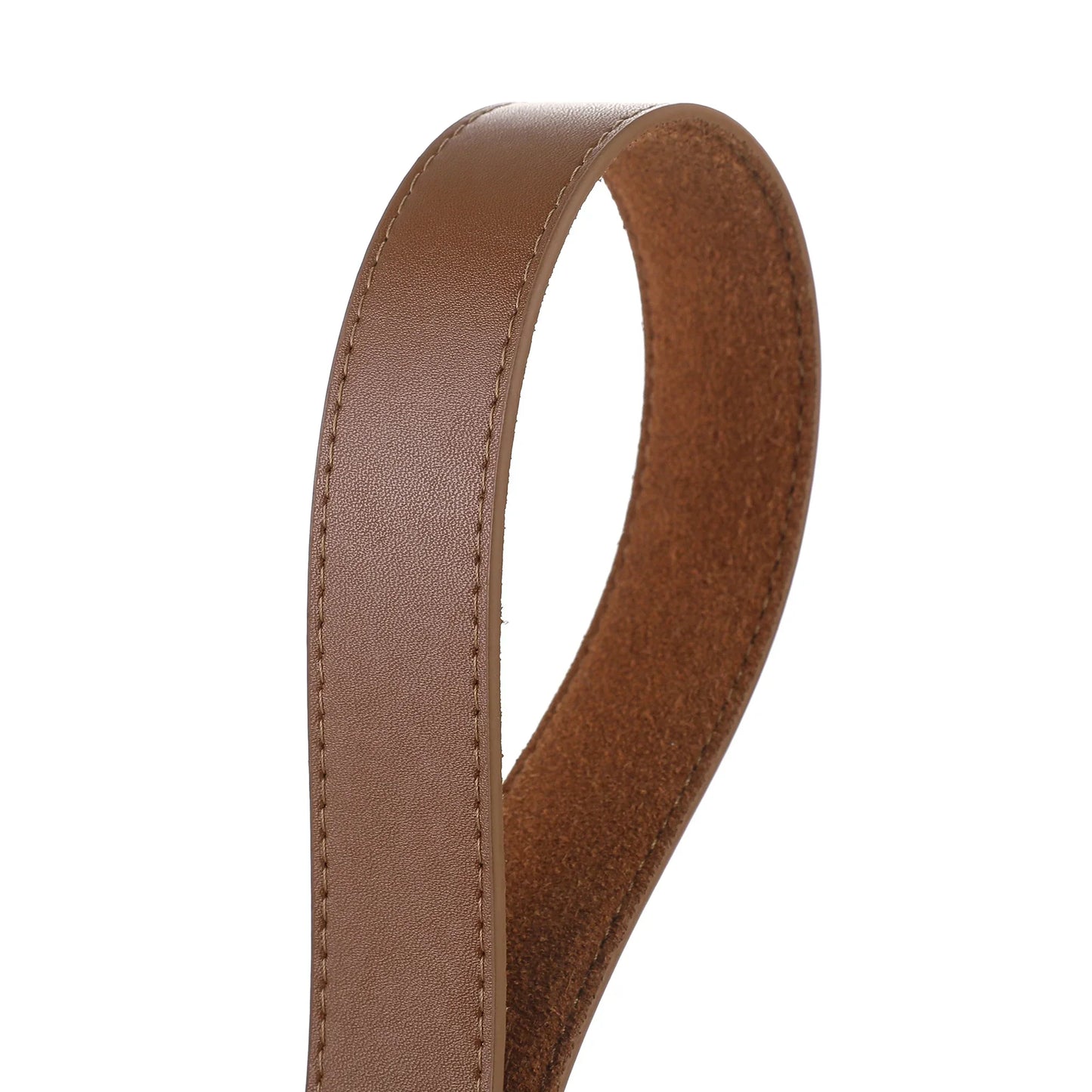 Fashion Suede Cowhide Women‘s Belts Genuine Leather 2.8cm Wide Belt Metal Buckle Women Belt Matched Dress Jeans Skinny Girdle