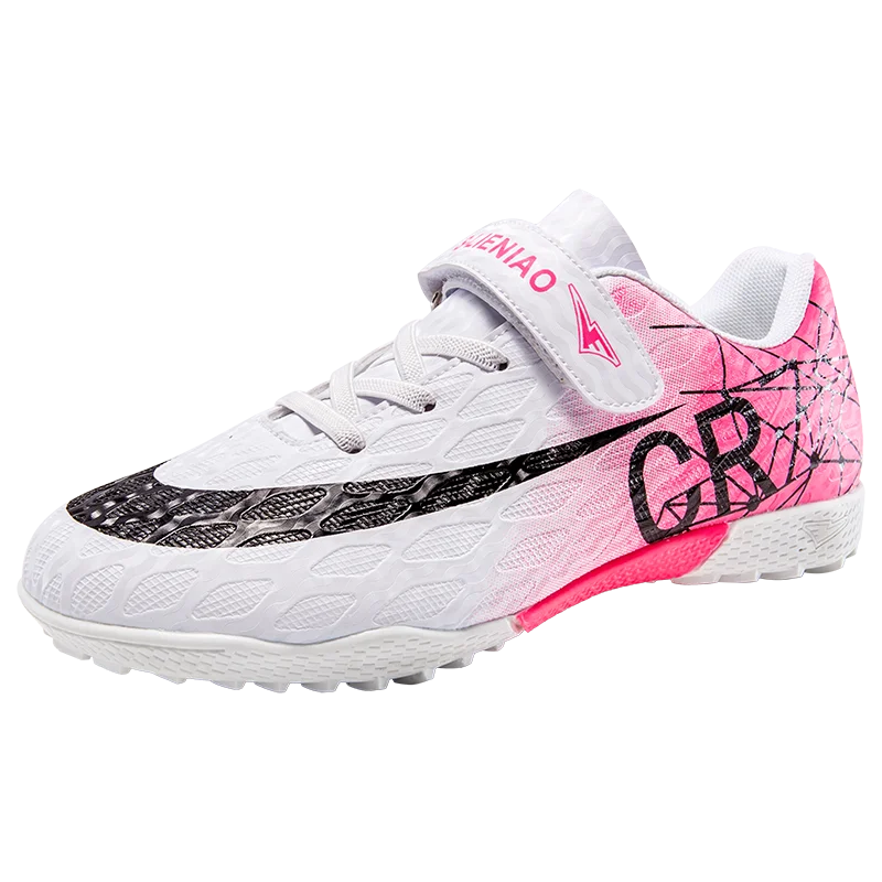 Professional Kids Soccer Shoes Football Boots Ultralight Cleats Non-Slip Training Match Football Shoes For Boys And Girls