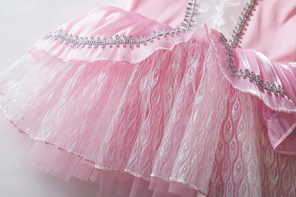 Princess Girl Sequined TUTU Ballet Dancing Dress Girl Party Costume Stage Show Fancy Outfit Children's Special Occasion Clothing