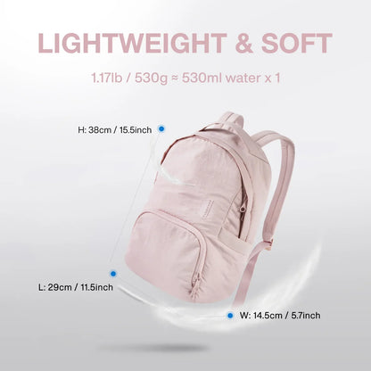 Women's Backpack 13 Inch Laptop Bag Cute Kawaii School Bag Anti Theft Waterproof Nylon Travel Backpacks Women Book Bag