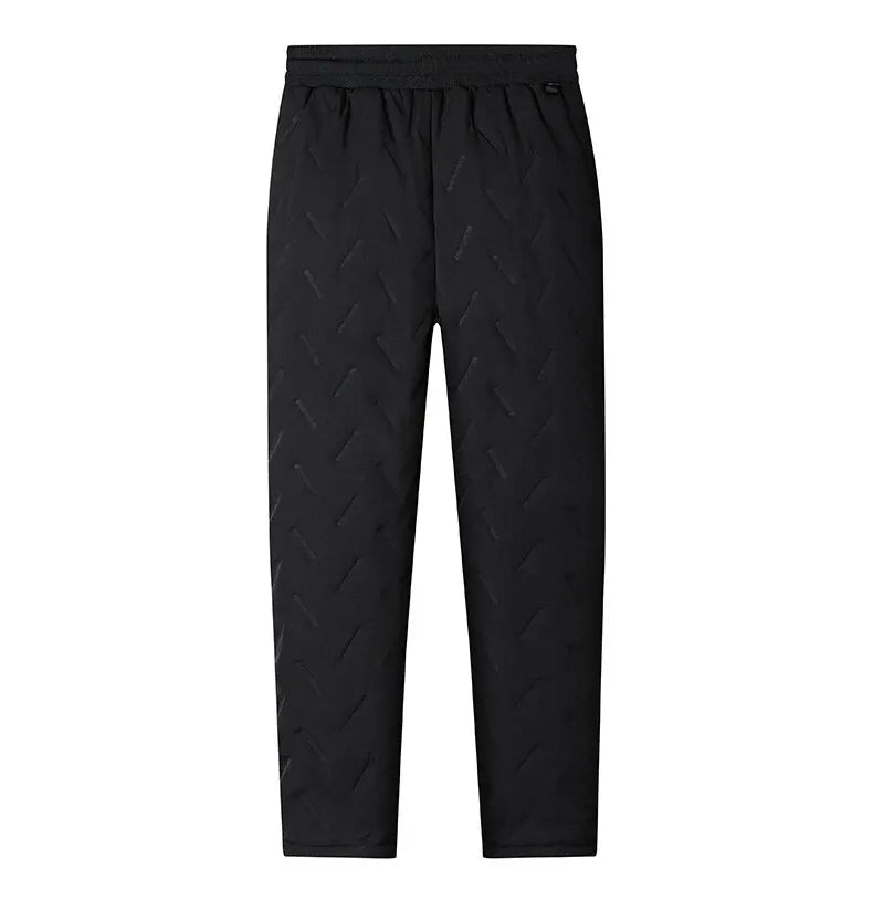 Winter Running Pant Cashmere Thicken Fleece Windproof Sweatpants Men Joggers  Cotton Warm Pants Male Waterproof Thermal Trousers