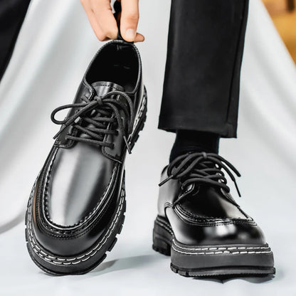 2026 men's new business casual sports shoes are versatile, comfortable, trendy, fashionable, plus size formal shoes, leather sho