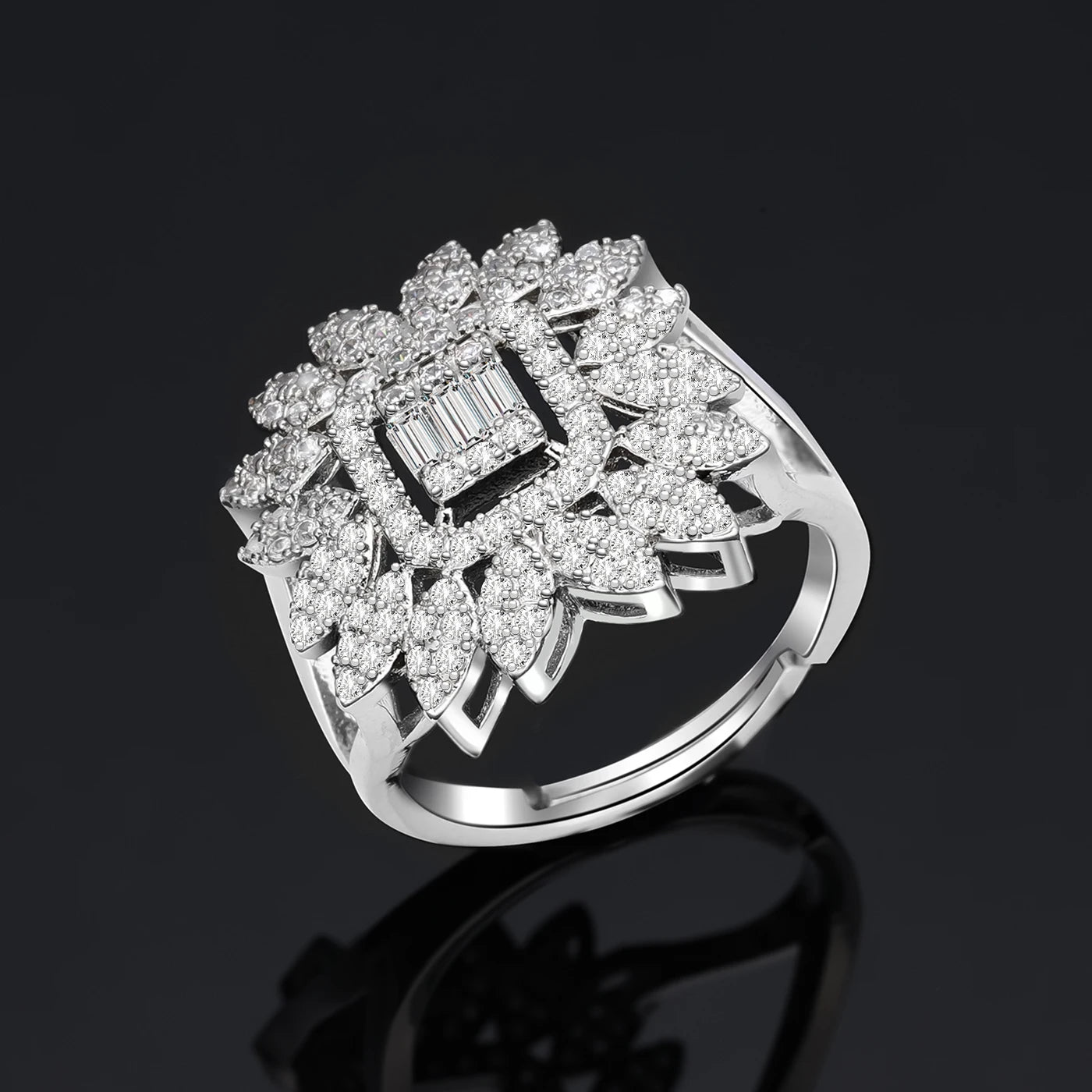 Elegante Conjunto de Joias de Noiva Pérolas Zircônias CZ Para Mulheres 4 Peças Corrente Ajustável 2024 Joia de Festa de Casamento da Noiva