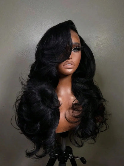 40Inch 200% Density 13x4 13x6 Body Wave Lace Front Wigs Human Hair Pre Plucked Human Hair Wigs For Women