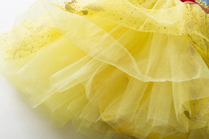 Princess Girl Sequined TUTU Ballet Dancing Dress Girl Party Costume Stage Show Fancy Outfit Children's Special Occasion Clothing