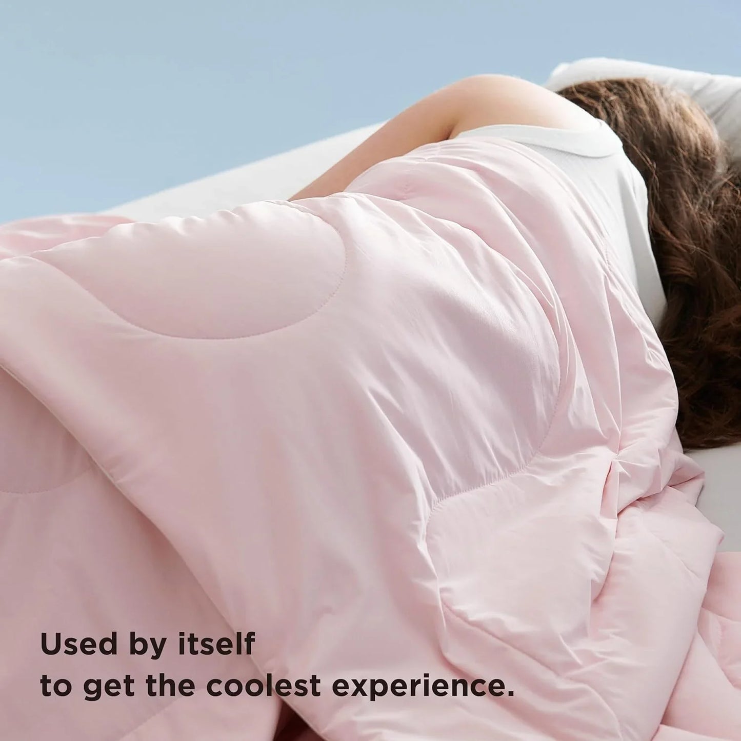 1pc Large Cooling Blanket for Hot Sleepers, Dual-Sided Soft & Lightweight Summer Bedding, Contemporary Geometric Pattern,