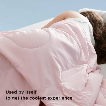 1pc Large Cooling Blanket for Hot Sleepers, Dual-Sided Soft & Lightweight Summer Bedding, Contemporary Geometric Pattern,