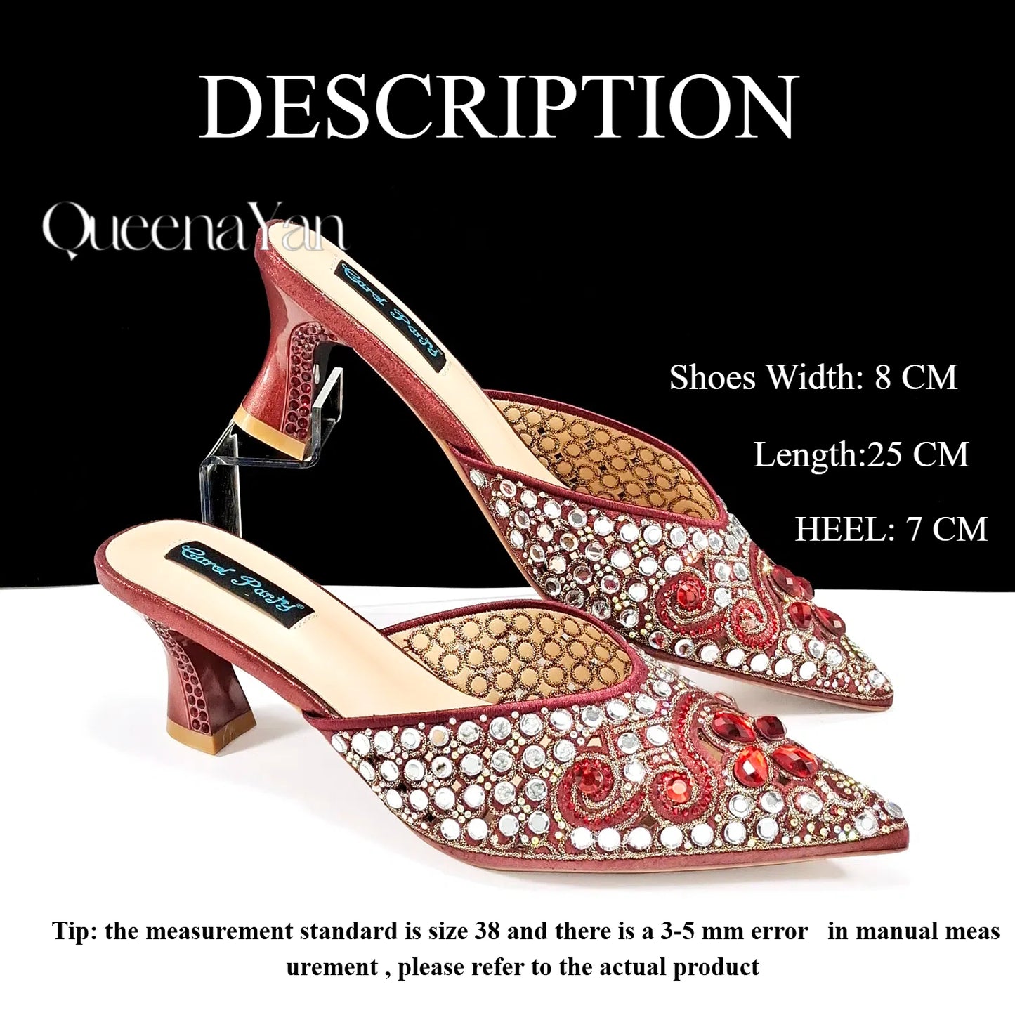 BLUE Rhinestone-encrusted Sex Ladies Shoes / MATCHING  SPARKING MINI BAG (SPECIAL COLLECTION)