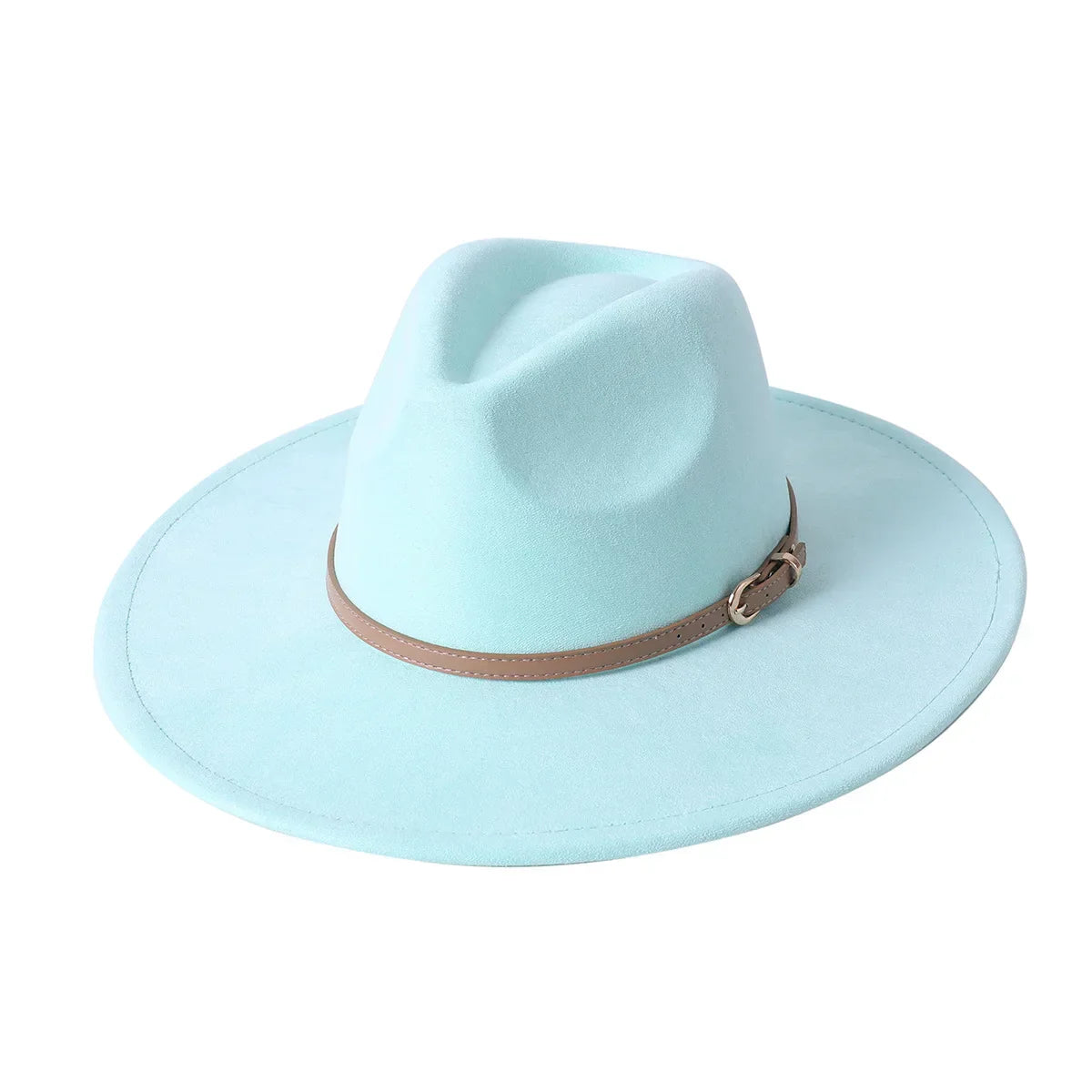 Hats Blank Hats for Burning Multicolor teardrop shaped Top 9.5cm Brim Unisex Jazz Hat Church Hat