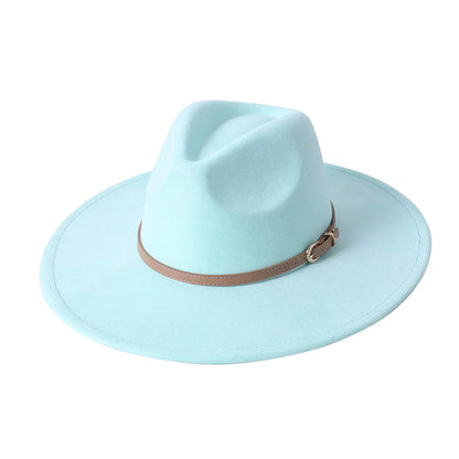 Hats Blank Hats for Burning Multicolor teardrop shaped Top 9.5cm Brim Unisex Jazz Hat Church Hat